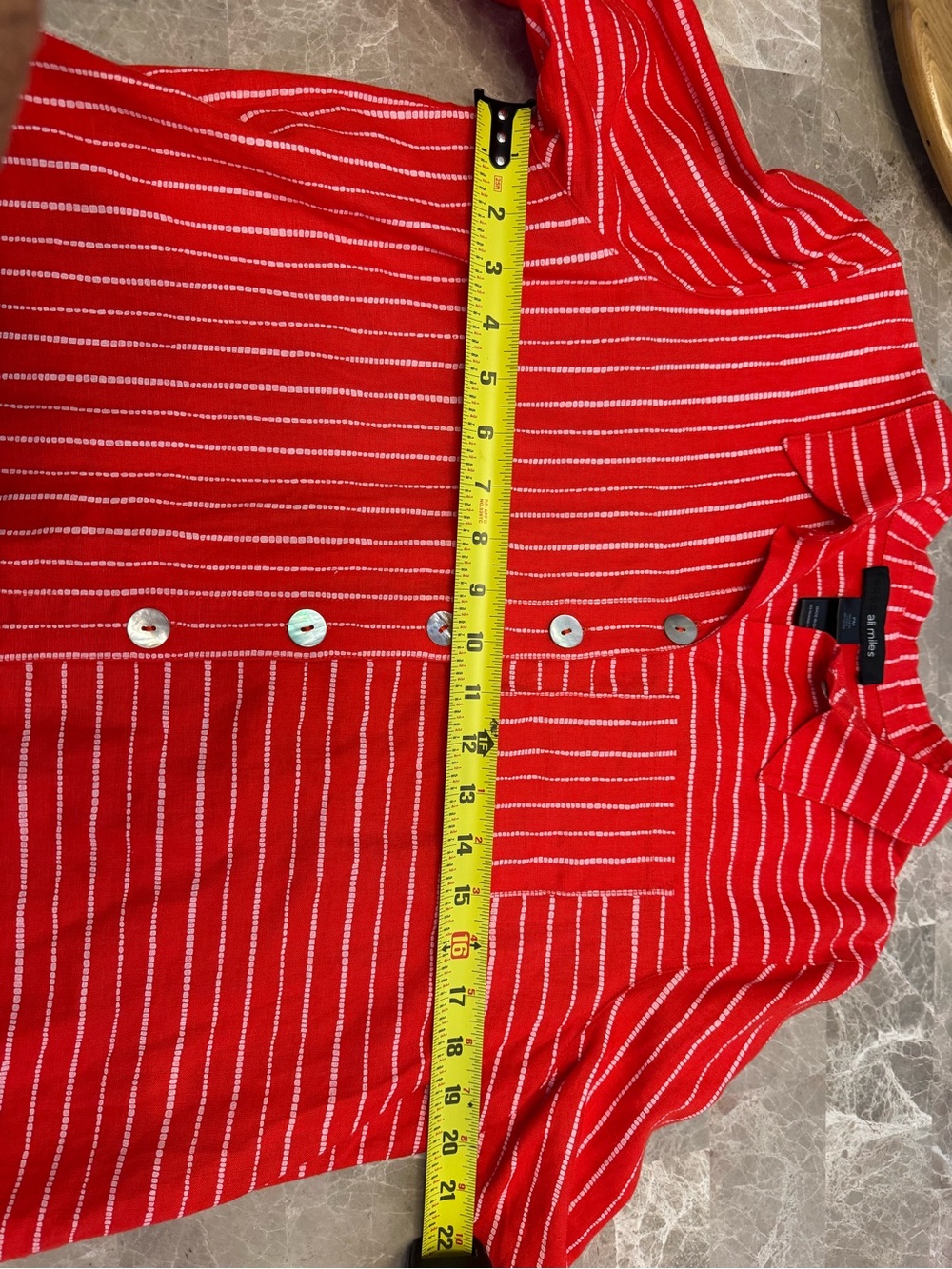 Ali Miles button down shirt size MP - Picture 3 of 12